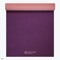 Evolve by Gaiam Reversible Yoga Mat, Berry, 5mm
