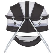 Dream On Me Karley Bassinet, Lightweight, Double Canopy, Sleeping pad Included, Black