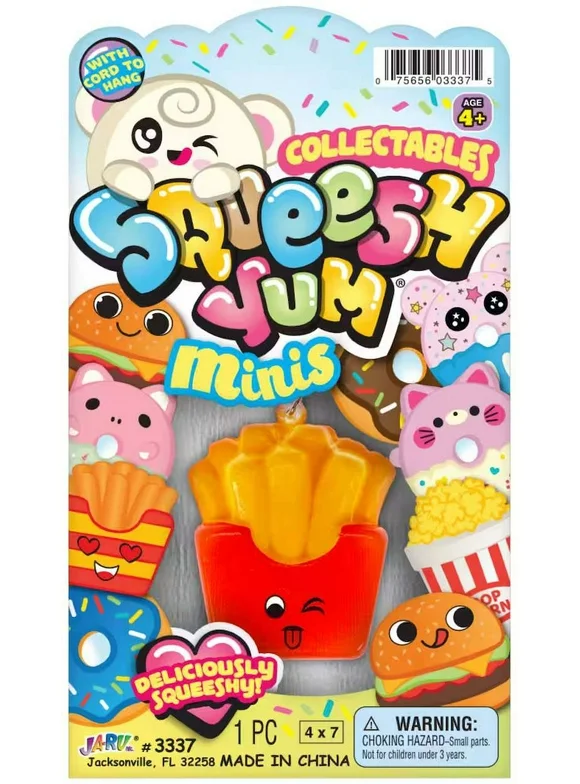 Squeesh Yum Minis Fries Mini Squeeze Toy (RANDOM Expression)