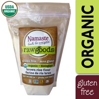 Namaste Foods Organic Brown Rice Flour Gluten Free, 24 oz Bag