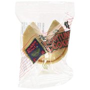 NineChef Bundle - 100 Pcs Fortune Cookies Fresh Single Wrap(golden Bowl) + 1 NineChef Brand Long Handle Spoon