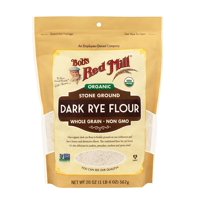 Bobs Red Mill Organic Dark Rye Flour, 20 Ounce (Pack of 1)