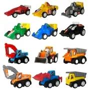 Pull Back Cars, Toys for 3 4-5 Year Old Boys Girls, WINONE 12 Pack Kids Toys Vehicles and Racing Cars for Easter Egg Filler,, Party Favors for Kids, Birthday Party Supplies Presents