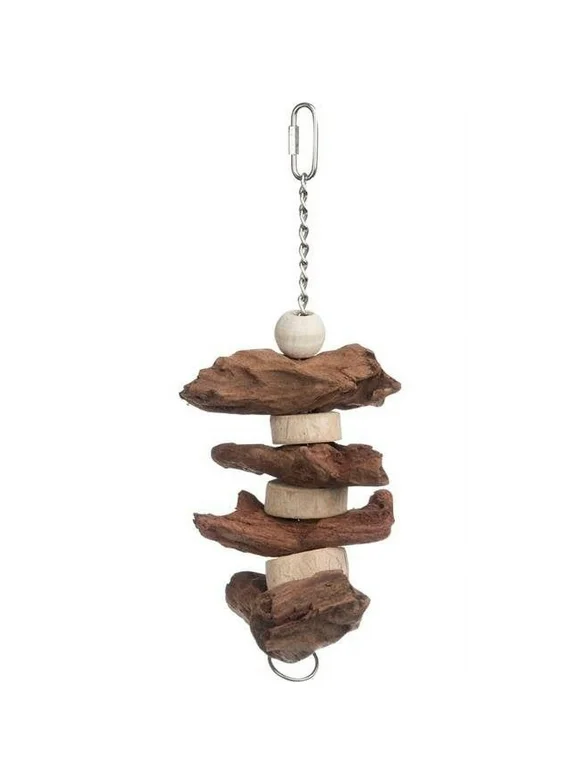 Prevue Pet Products Naturals Brownie Snack Physical & Mental Bird Toy