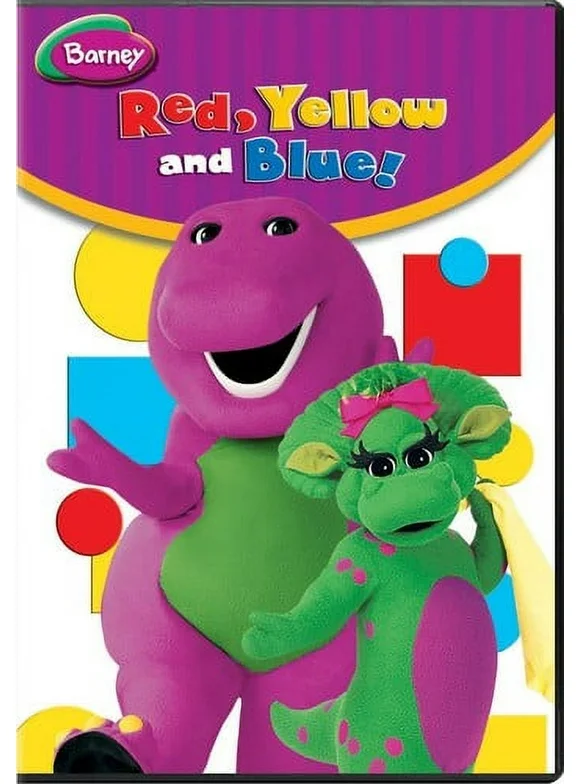 Barney: Red, Yellow and Blue! (DVD)