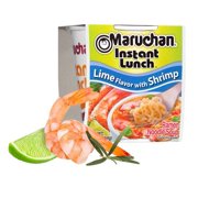 (12 Packs) Maruchan Lime with Shrimp Instant Lunch, 2.25 oz
