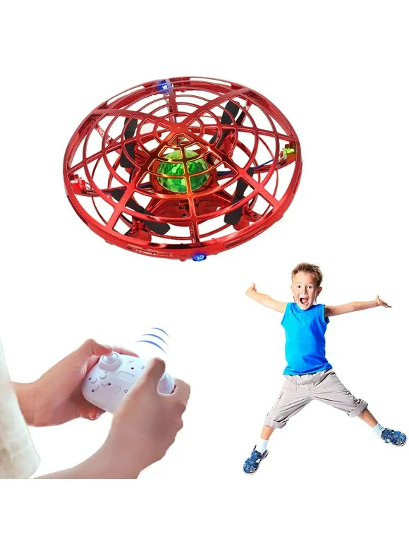 Operated Drones for Kids or Adults,Mini Flying Toys Drone with Remote Control,Hands Free Mini Drone, Easy and Small UFO Flying Ball Drone Toys for Boys and Girls (2021 Upgrade)