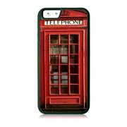 British Phone Booth Telephone Box Black Rubber Case for the Apple iPhone 6 Plus / iPhone 6s Plus - Apple iPhone 6 Plus Accessories -iPhone 6s Plus Accessories