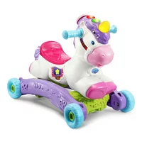 VTech Prance and Rock Learning Unicorn, Rocker to Rider Toy
