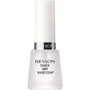Revlon Quick Dry Base Coat for Chip Free Long Lasting Nail Polish Color, 0.5 oz