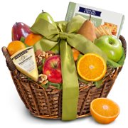 Golden State Fruit Cheese, Nuts & Fresh Fruit Gift Basket