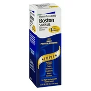 Bausch and Lomb Boston Simplus Multi-Action Solution For Contact Lenses 3.5 Oz