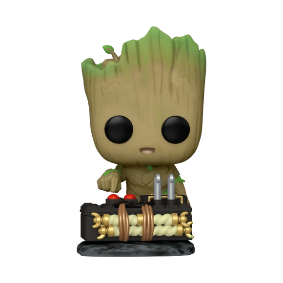 Funko Pop! Guardians of the Galaxy: Volume 2 - Groot Vinyl Bobblehead (Wonder Con 2023 Shared Exclusive)