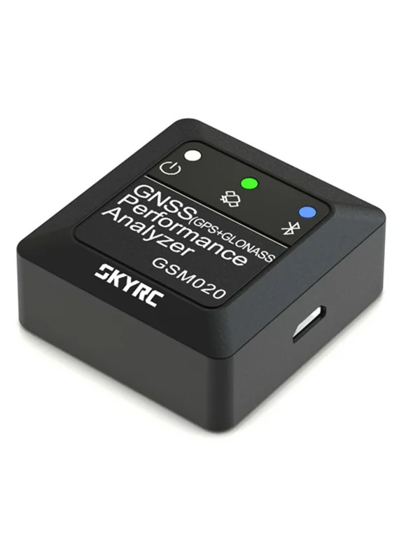 SKYRC GNSS GSM020 Performance Analyzer for RC Car Airplane Helicopter Racing Drone G- Measurement / Max Speed / Average Speed / Distance / High and Vertical Velocity RC Speedmeter
