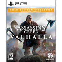 Assassin's Creed Valhalla Steelbook Gold Ed, Ubisoft, PlayStation 5, 887256110826