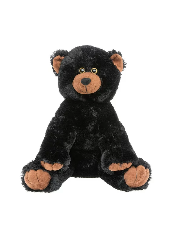 Record Your Own Plush 16 inch Black Bear - Ready To Love In A Few Easy Steps