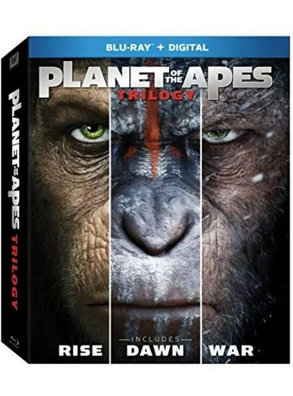 Planet of the Apes Trilogy (Blu-ray), 20th Century Studios, Sci-Fi & Fantasy