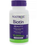 3 Pack - Natrol Biotin Beauty Maximum Strength, 10,000 mcg Tablets 100 ea