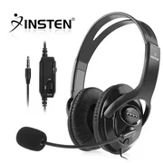 Wired Gaming Headset Earphones with Mic Microphone Stereo Bass for Sony PS4 PlayStation 4 Gamers