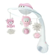 3-in-1 Projector Musical Mobile, Pink