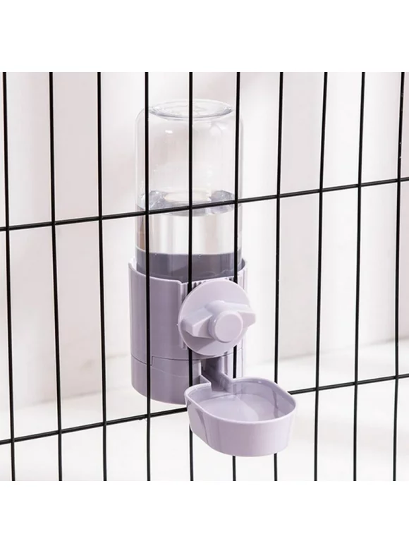 No-Drip Dog Water Dispenser Bottle-Dog Kennel Cage Water Dispenser Water Drinker Kettle for Pets can be Raised and Lowered Drinking Water Feeding Cage Water Bottle for Dogs