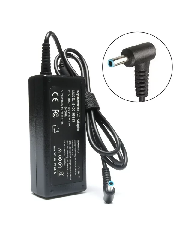 EBK 19.5V 3.33A 65W Laptop AC Adapter Battery Charger For HP ProBook 640 G2,650 G2,430 G3, 440 G3, 450 G3, 455 G3, 470 G3 Notebook Power Supply Cord(Blue Connector)-4.5mm x 3.0mm