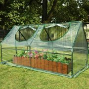 Quictent Waterproof UV Protected Mini Cloche Greenhouse 71" WX 36" D X 36" H Portable Green Hot House