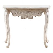 LuxenHome Wood Vintage Console and Entry Table