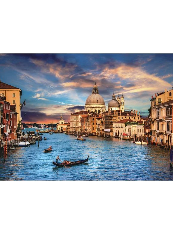 Wuundentoy Gold Edition "Grand Canal, Venice Italy" 500 Pieces Jigsaw Puzzle