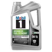(3 Pack) Mobil 1 Advanced Fuel Economy Full Synthetic Motor Oil 0W-16, 5 Quart