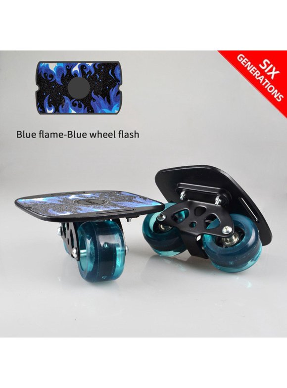 ankishi Roller Road Drift Skates Plate Anti Slip Board with PU Wheels