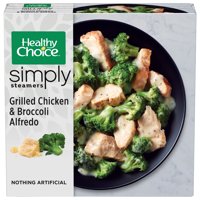 Healthy Choice Simply Steamers Grilled Chicken & Broccoli Alfredo Frozen Meal, 9.15 oz.
