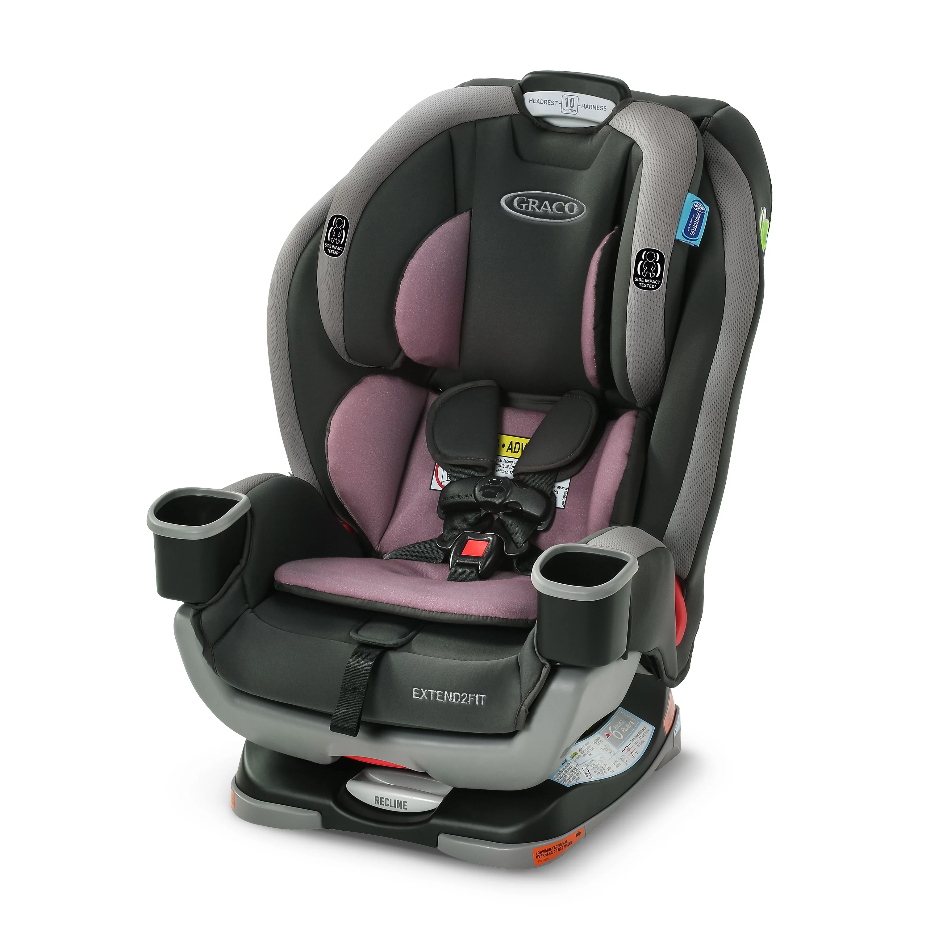 Graco Extend2Fit 3-in-1 Convertible Car Seat, Norah