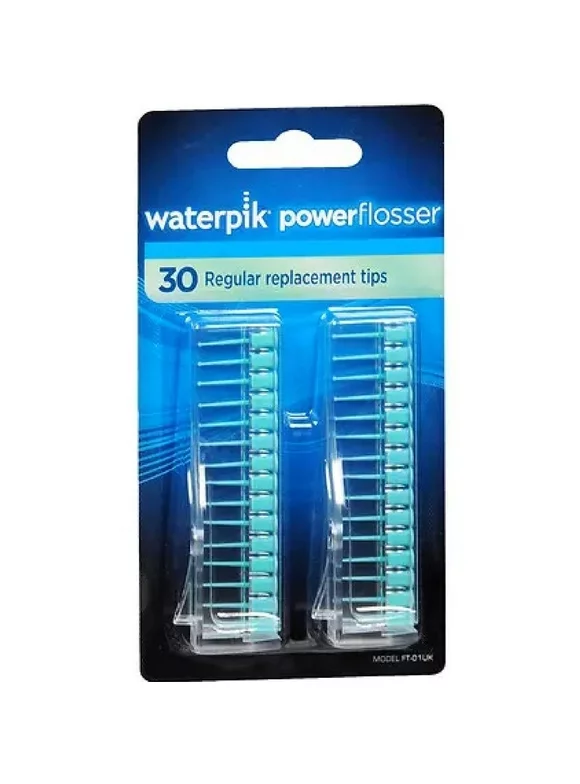 Waterpik Powerflosser Regular Replacement Tips FT-01 30 ea