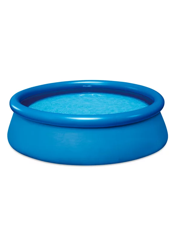 10 ft Round Quick Set Above Ground Pool, Blue, Ages 6 and Up, Unisex