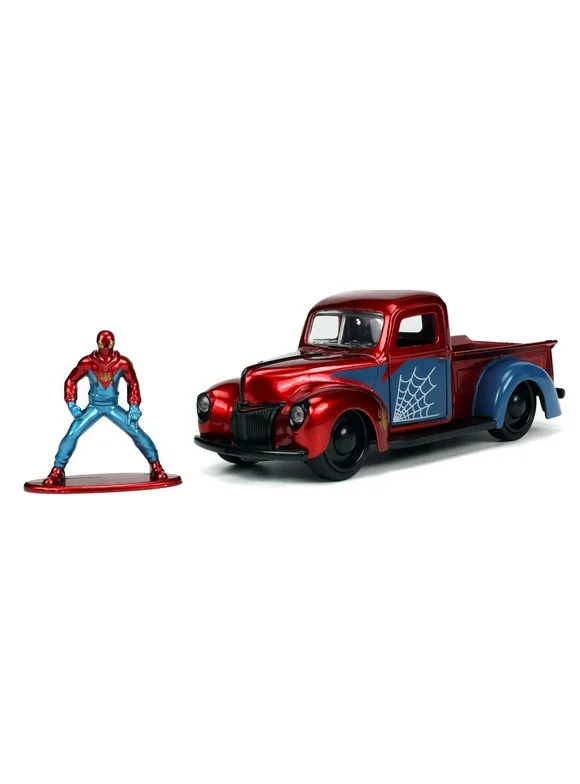 Spiderman Diecast Truck Proto-Suit Marvel 1:32 1941 Ford