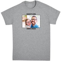 Personalized Create Your Own Photo T-Shirt, Available in Sizes Medium-3XL
