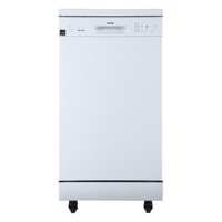 Danby 18" Portable Dishwasher, White DDW1805EWP