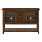 Walker Edison Wood 52 in. Console Table Buffet TV Stand