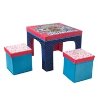 LOL Surprise Collapsible Storage Ottoman Table and Chair Play Set