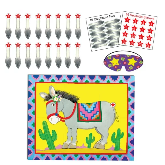 Pin The Tail On The Donkey Party Games For Kids