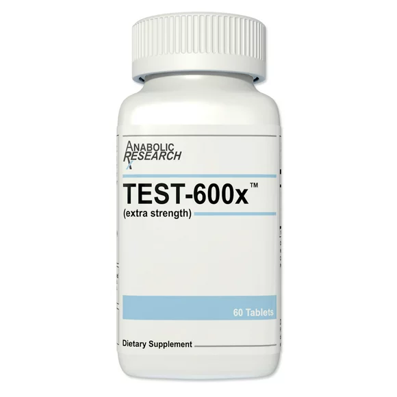 Anabolic Research Test-600x - Supplement for Strength Lean Muscle Mass and Mental Stamina - 60 Tablets