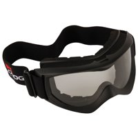 Coleman All-Terrain Vehicle Adjustable Protective Goggles, Black