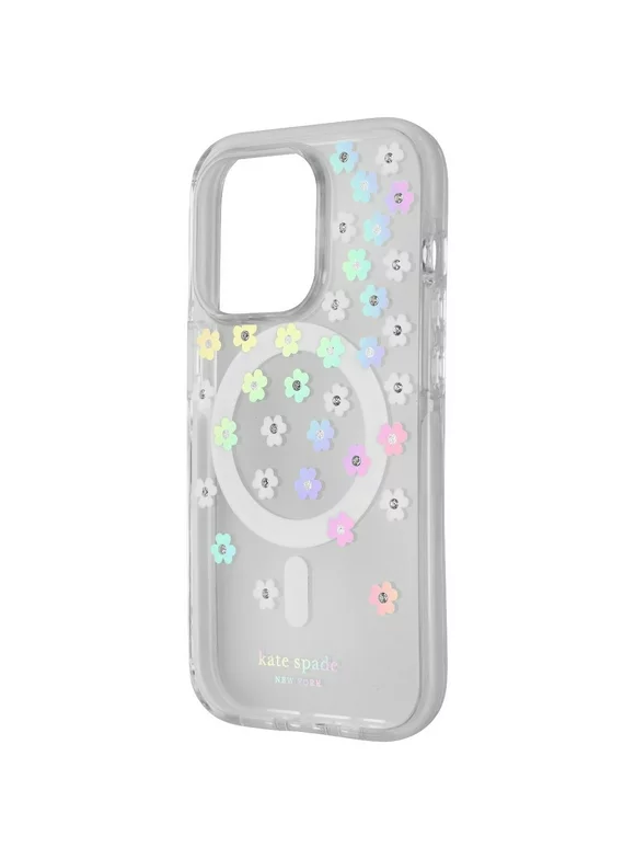 Kate Spade Defensive Case for MagSafe for iPhone 14 Pro - Scattered Flowers