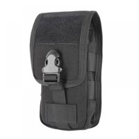 Cell Phone Holster Pouch, Tactical Smartphone Pouches EDC Cellphone Case Molle Gadget Bag Molle Attachment Belt Holder Waist Bag Applicable Most Type