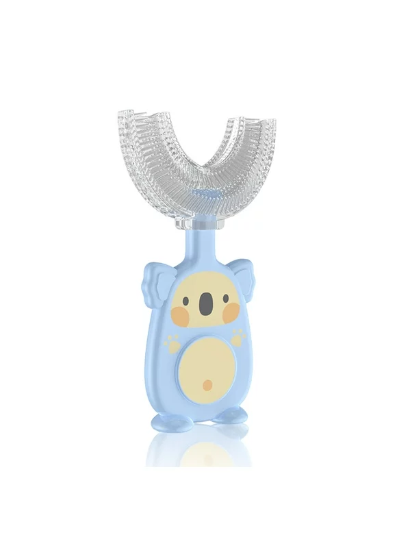 TureClos Baby Silicone Toothbrush childrens oral care cleaning brush soft Baby Toothbrush items 2-12Y