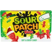 SOUR PATCH KIDS Red & Green Holiday Candy, 3.1 oz Box