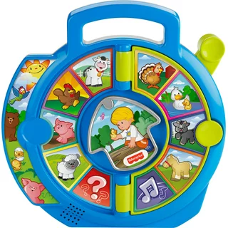 Fisher-Price Little People World of Animals See n Say Toddler Musical Learning Toy