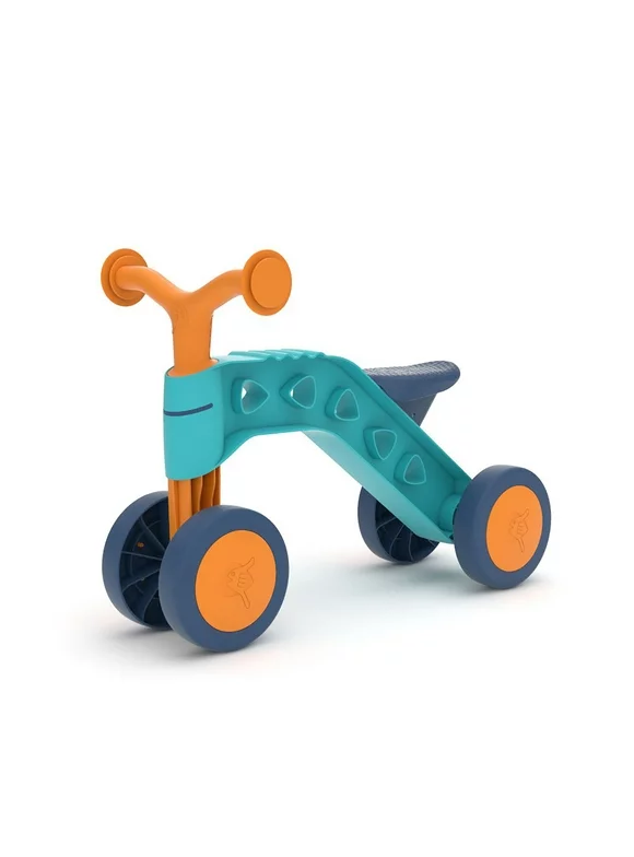 Chillafish Itsibitsi, 4-Wheel Ride-On, First Ride-On Toddlers Age 1-3 Years, Blue Orange
