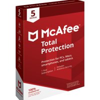 McAfee Total Protection 5 Device Antivirus Software